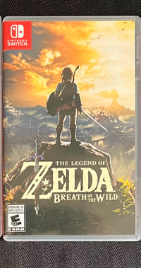Legend of Zelda Breath of the Wild BOTW Game for Nintendo Switch
