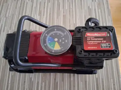 Compresseur pompe 12 volts gonflage pneux et ballons, View more