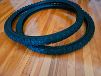 2 Bicycle tires 26×1.95 and  seat $15 new