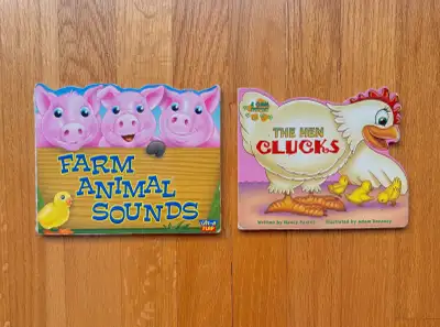 Farm Animal Lift-a-Flap and Board Books, View more