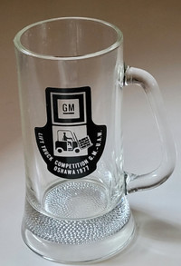 Vintage 1977 G. M. - U.A.W  Lift Truck Competition Trophy Mug