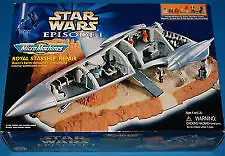 '99 Hasbro Star Wars Episode 1 Micro Machines Royal Starship Repair Playset MIB Sealed Brand New!!!!...