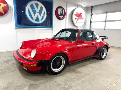 1987 Porsche 911 930 Targa M491 3.2 Carrera G50 *Je parle Français aussi* - Factory M491 Turbo wide-...