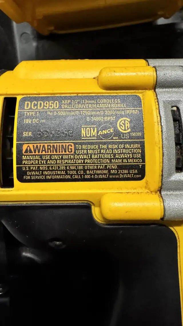 Dewalt 18v XRP DCK450X Combo Kit with Hard Case in Power Tools in Oakville / Halton Region - Image 4