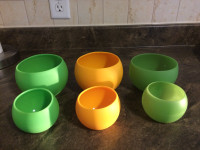Squishy silicone cup and bowl sets camping