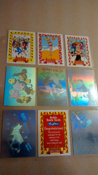 1992 SkyBox Archie Comics Trading Cards Hologram Set w/ Promos