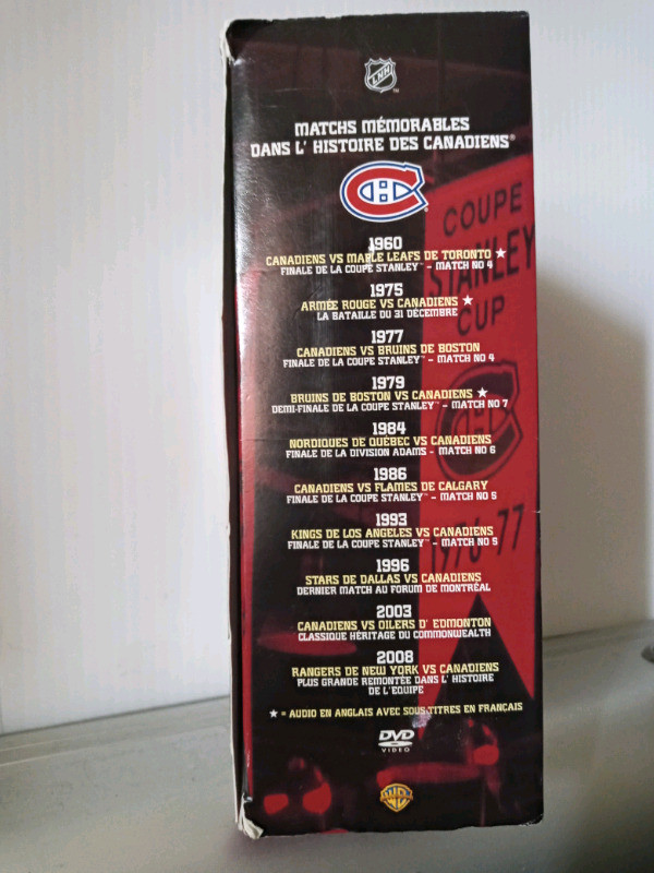 Matchs Memorables Dans L' Histoire Des Canadiens DVD - Francaise in CDs, DVDs & Blu-ray in City of Montréal - Image 2