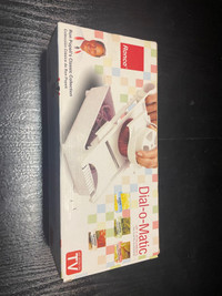 New In Original Box Ronco VTG Dial-O-Matic Food Cutter Slicer OR