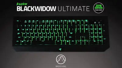 Razer Blackwidow Ultimate 2016 gaming mechanical keyboard, View more