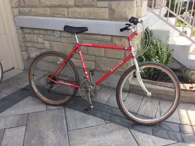 Portage Red Raleigh Mens Mountain Bike, View more