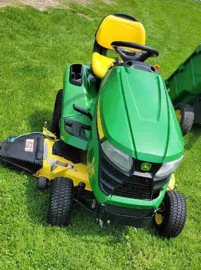 x300 John Deere Tractor Lawn Mower, View more