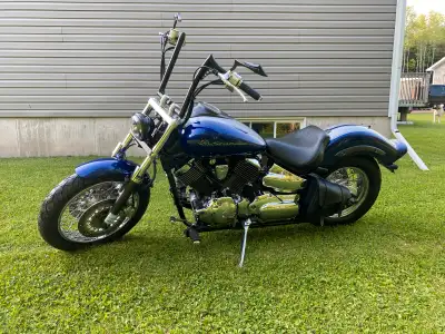 2008 Yamaha Vstar 1100 custom New inspection New metzeler tires New saddle man swingarm bag Intake p...