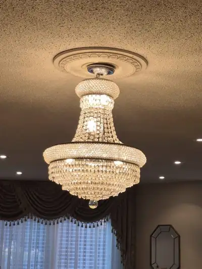 Crystals chandelier, View more