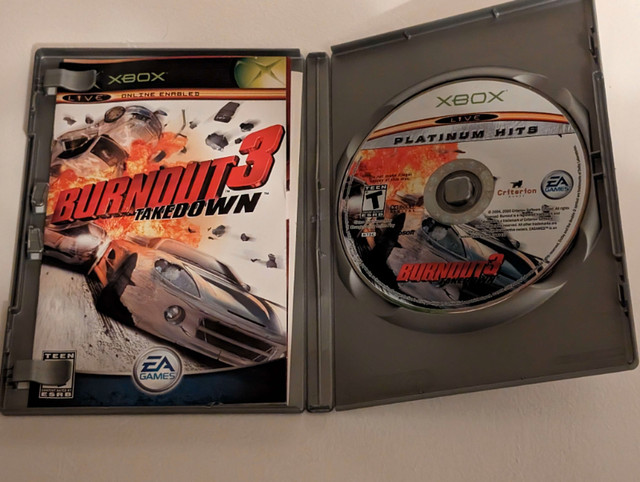 Burnout 3 Takedown Platinum Hits (Xbox) (Used) in Older Generation in Kitchener / Waterloo - Image 3