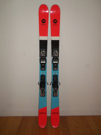Ski alpin TWIN TIP rossignol 138 cm fixes adulte