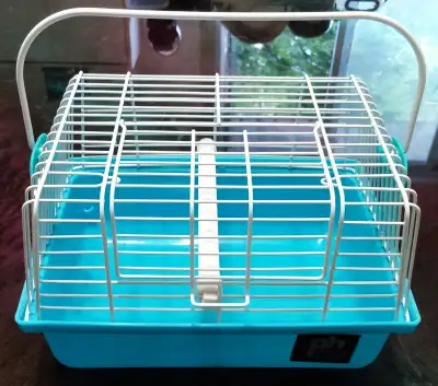 PETITE CAGE DE TRANSPORT POUR OISEAU OU PETIT ANIMAL, View more