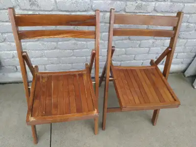 Antique Wood Folding Chairs, View more