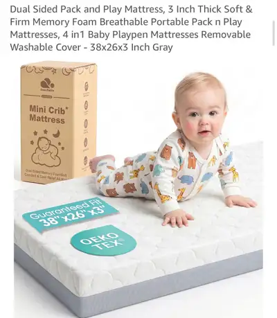 DeerFable Mini Crib Mattress, View more