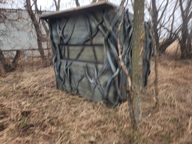 Hunting blind/ice shack made from spray foam insulation in Fishing, Camping & Outdoors in Saskatoon - Image 4