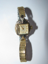 Vintage Old 21 Jewels Incabloc Swiss Winding Ladies Watch Works
