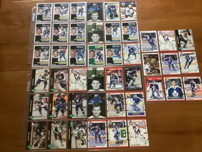 45. 1990-91-92 TORONTO MAPLE LEAFS Hockey Trading Cards !, View more