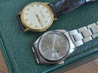 Rolex Precision date and Iwc 18k solid gold for sale.