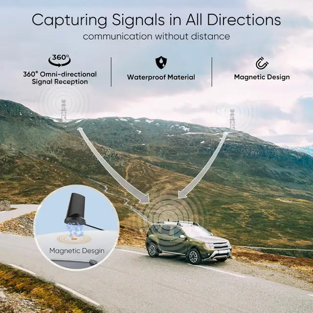 SignalBrick Cell Phone Booster for Car, SUV, – 5G 4G LTE, in General Electronics in Oshawa / Durham Region - Image 3