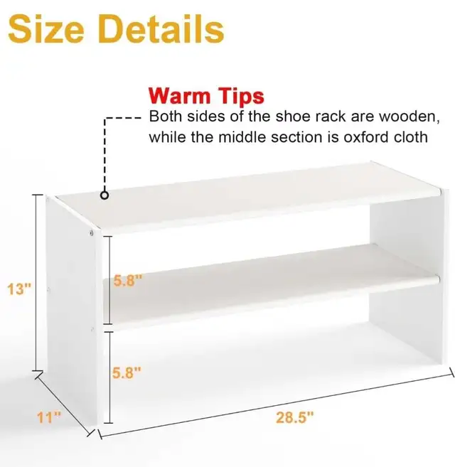Cidaziya Shoe Rack in Storage & Organization in Oshawa / Durham Region - Image 3