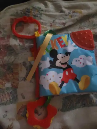 Disney Mickey Mouse Soft Book activity toy designed to , View more