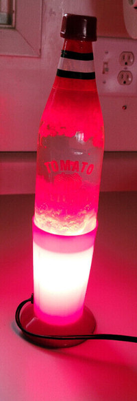 Vintage Retro Tomato Ketchup Lava Lamp