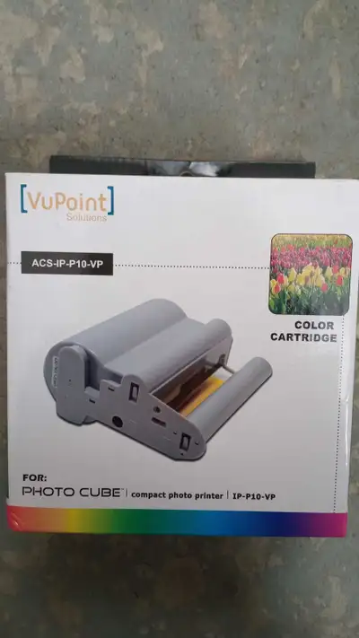 VuPoint Photo Cube Printer Cartridge- I have lots of printers, View more