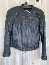 Women's Leather Harley Davidson Jacket