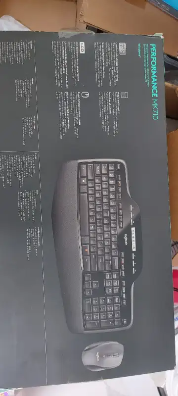 Wireless keyboard and mouse, View more