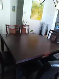 Dinning table,  4 chairs