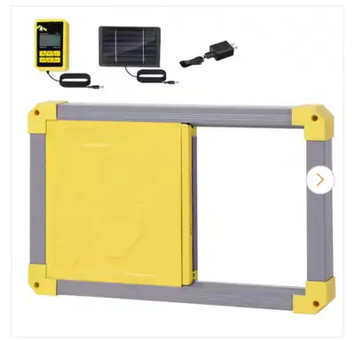 Automatic Chicken Coop Door Solar Powered Auto Chicken Door in G, View more
