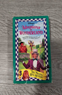 Disney's Adventures in Wonderland VHS Movie 