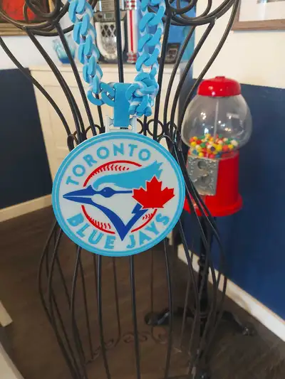 Toronto blue jays necklace , View more
