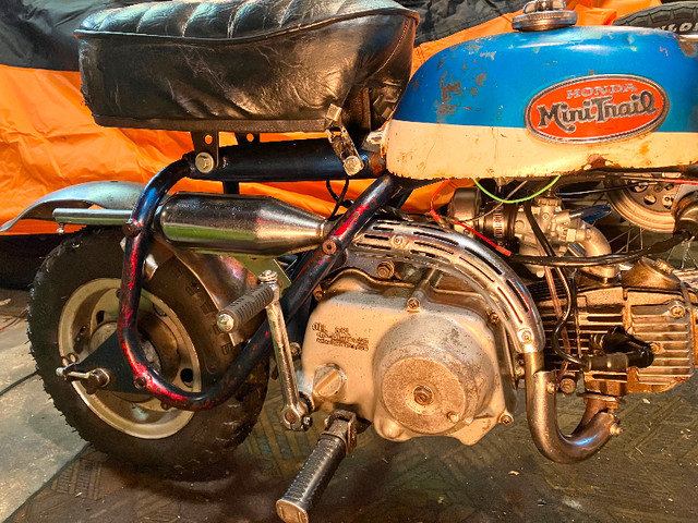 1969 Honda MiniTrail Hardtail Hard Tail Z50 MiniBike MonkeyBike in Other in Moose Jaw - Image 4