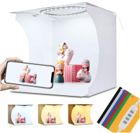 Portable Ring Light Box, Photography Shooting Light Kit Softbox