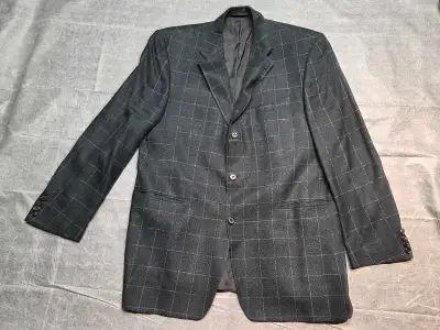 Boss Hugo Boss Ethomas Blazer Jacket Men 44 Silk Linen Wool, View more