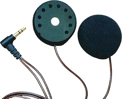 Ride-VOICEPRO Helmet Speaker: Vocal Clarity, Enhanced Magnet, 3.5mm AUX Connectors(Ride-VOICEPRO (40...