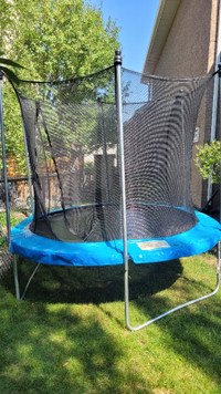 8-Foot Trampoline for Sale - Good Condition!