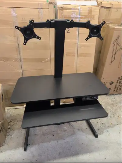 (UNBOXED) ErgoConvert Electric Sit Stand Desk Converter, View more