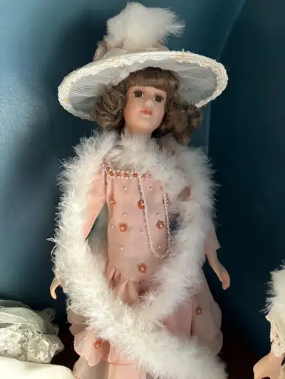 Vintage Porcelain Doll, View more