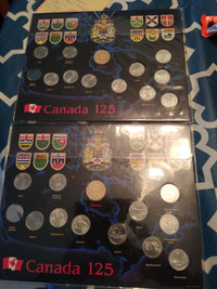 1992 Canada 125th Anniversary Coins