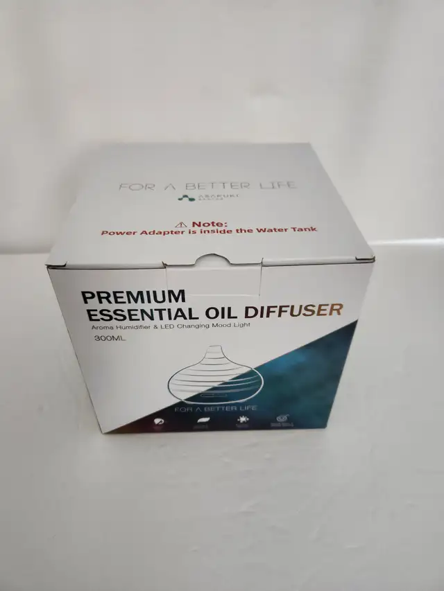 New, ASAKUKI 300ML Essential Oil Diffuser557921881944248321