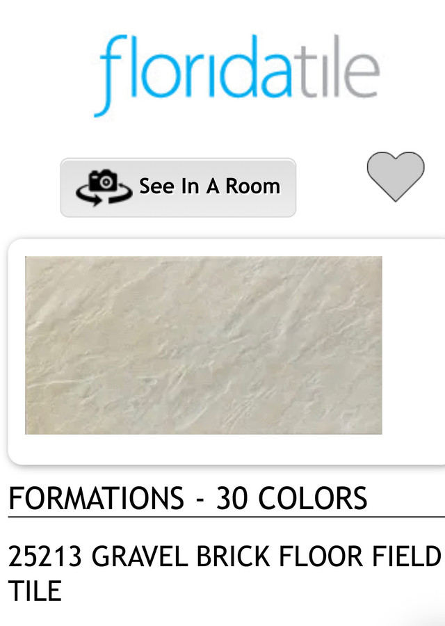 12”x24” Florida Tile - USA Quartz and Gravel color 88 sqft in Floors & Walls in St. Catharines - Image 3