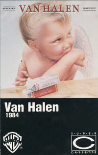 Vintage Van Halen - Hard Rock/Heavy Metal Cassette tape