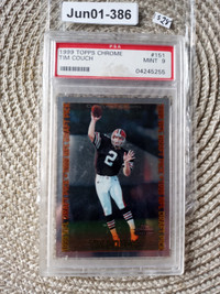 1999 Topps Chrome GRADED ROOKIE PSA 9 MINT #151 Tim Couch QB