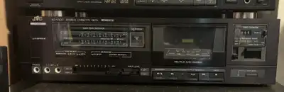 JVC KD-V300 Stereo Cassette Deck, View more
